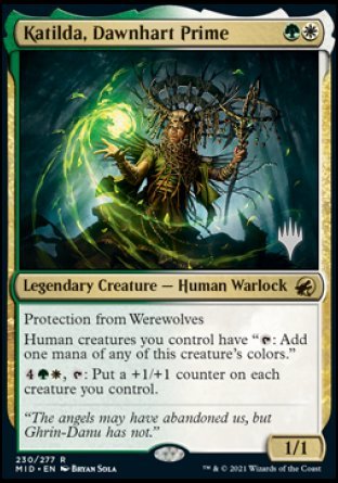 Katilda, Dawnhart Prime (Promo Pack) [Innistrad: Midnight Hunt Promos] | Odin's Place