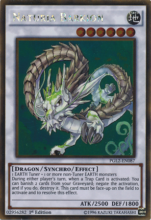 Naturia Barkion [PGL2-EN087] Gold Rare | Odin's Place