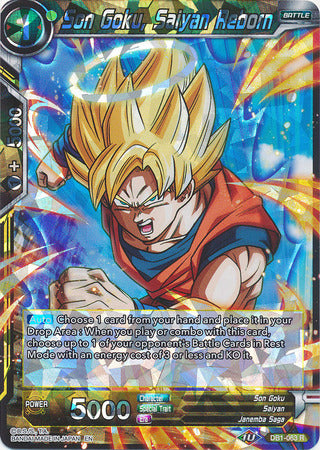 Son Goku, Saiyan Reborn (DB1-063) [Dragon Brawl] | Odin's Place
