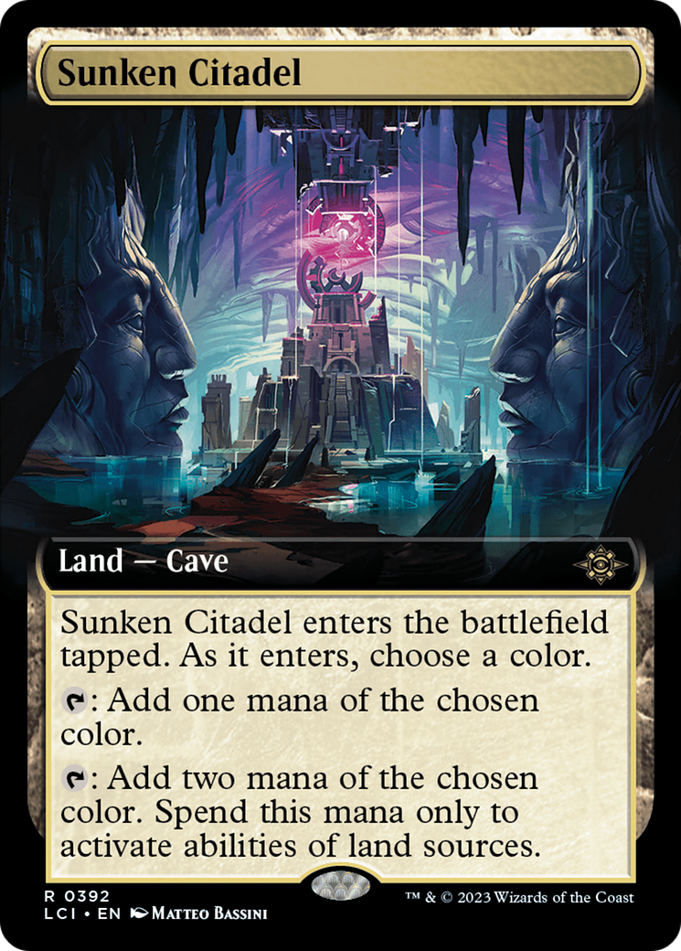 Sunken Citadel (Extended Art) [The Lost Caverns of Ixalan] | Odin's Place