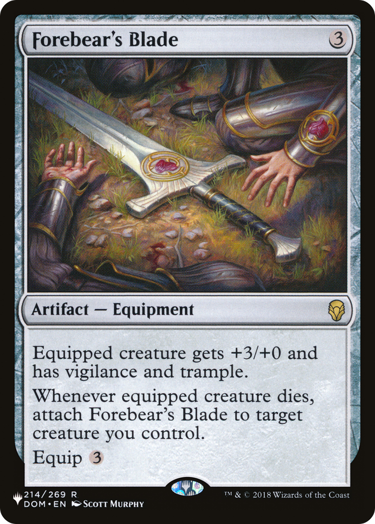 Forebear's Blade [The List] | Odin's Place