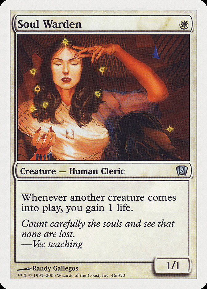 Soul Warden (46) [Ninth Edition] | Odin's Place