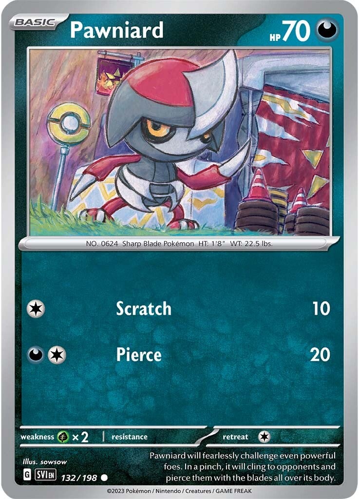 Pawniard (132/198) [Scarlet & Violet: Base Set] | Odin's Place