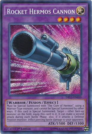 Rocket Hermos Cannon [DRL2-EN010] Secret Rare | Odin's Place