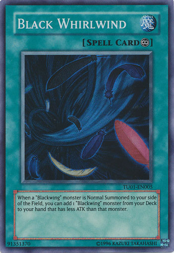 Black Whirlwind [TU01-EN005] Super Rare | Odin's Place