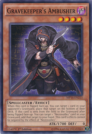 Gravekeeper's Ambusher [MP14-EN213] Common | Odin's Place