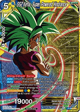 SS2 Kefla, Super-Powered Hindrance (Tournament Pack Vol. 8) (Winner) (P-390) [Tournament Promotion Cards] | Odin's Place