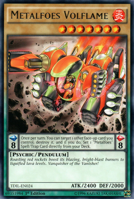 Metalfoes Volflame [TDIL-EN024] Rare | Odin's Place