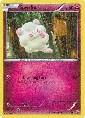 Swirlix (1/30) [XY: Trainer Kit 1 - Wigglytuff] | Odin's Place