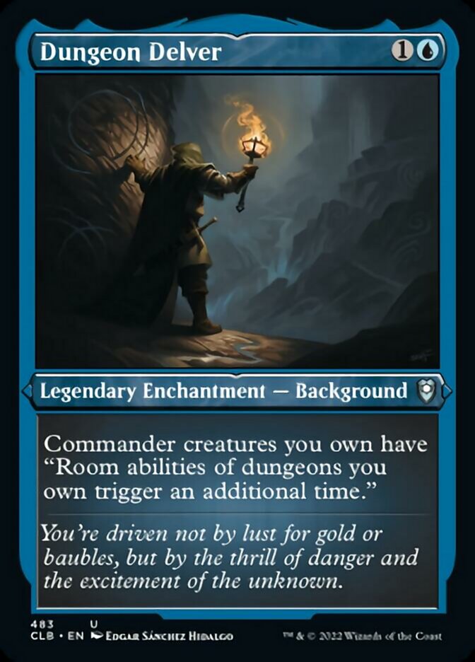 Dungeon Delver (Foil Etched) [Commander Legends: Battle for Baldur's Gate] | Odin's Place