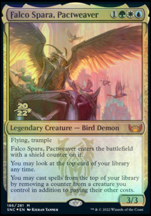 Falco Spara, Pactweaver [Streets of New Capenna Prerelease Promos] | Odin's Place