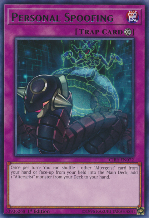 Personal Spoofing [CIBR-EN072] Rare | Odin's Place