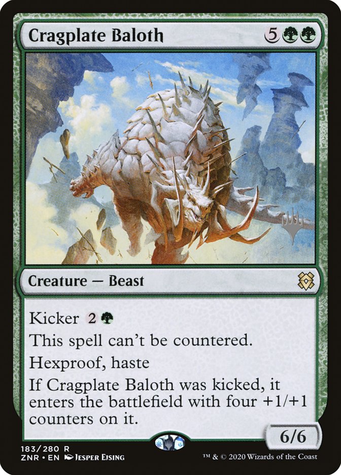 Cragplate Baloth (Promo Pack) [Zendikar Rising Promos] | Odin's Place