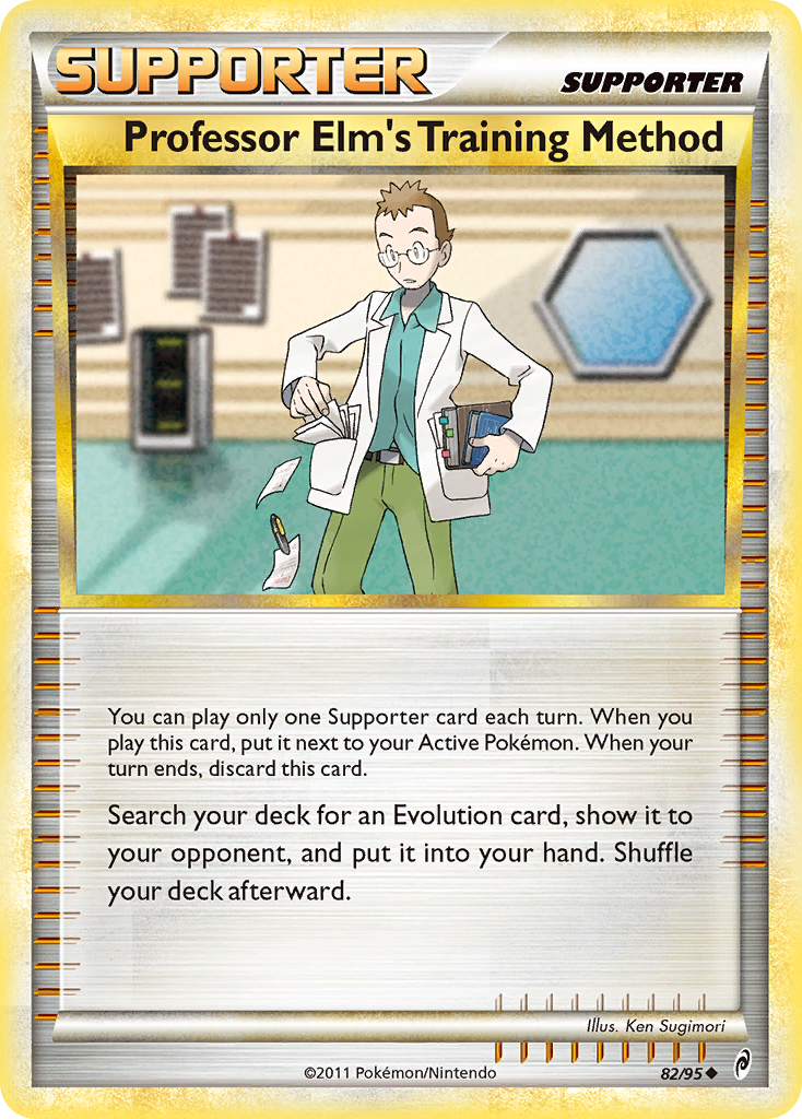 Professor Elm's Training Method (82/95) [HeartGold & SoulSilver: Call of Legends] | Odin's Place