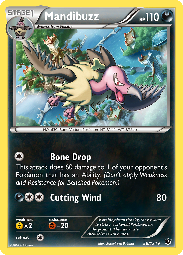 Mandibuzz (58/124) [XY: Fates Collide] | Odin's Place
