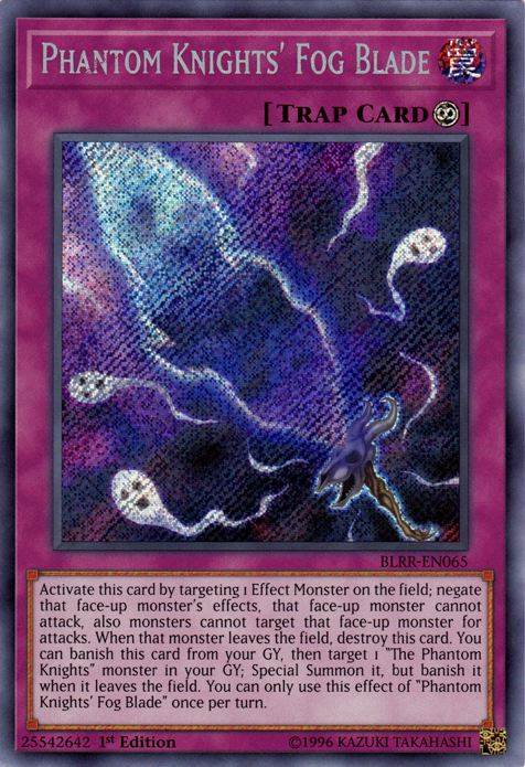 Phantom Knights' Fog Blade [BLRR-EN065] Secret Rare | Odin's Place
