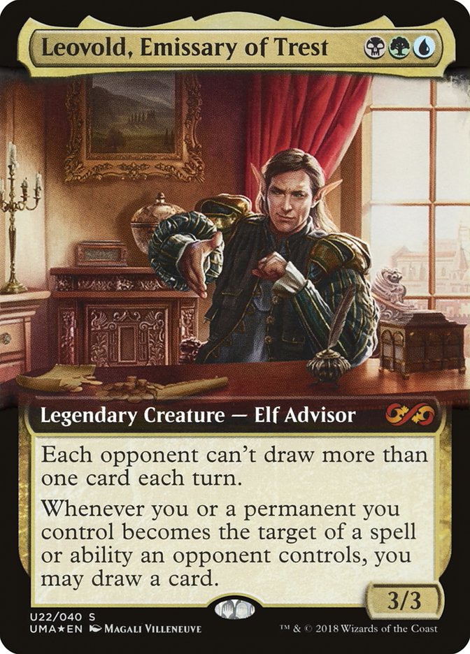 Leovold, Emissary of Trest (Topper) [Ultimate Masters Box Topper] | Odin's Place