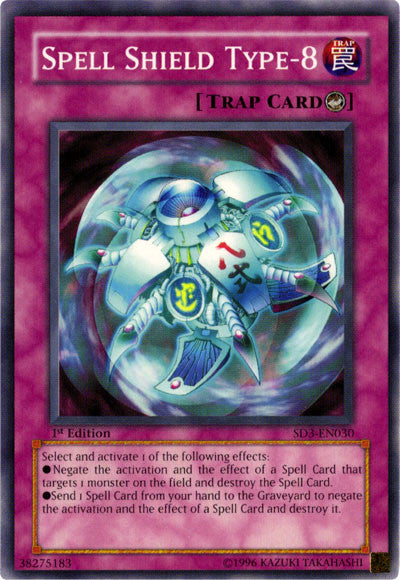 Spell Shield Type-8 [SD3-EN030] Common | Odin's Place