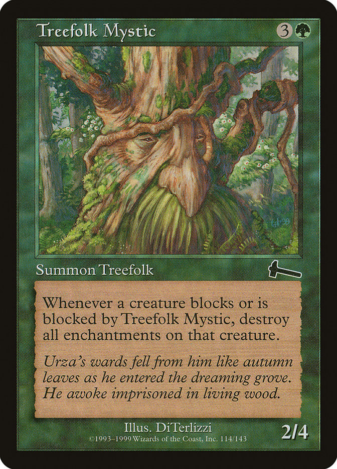 Treefolk Mystic (114) [Urza's Legacy] | Odin's Place