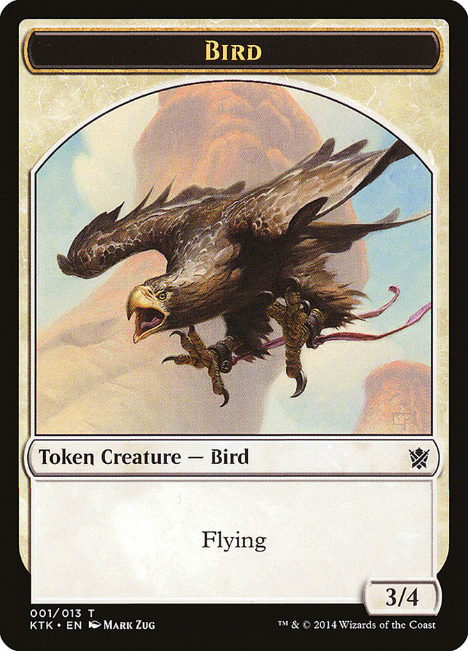 Bird Token (1) [Khans of Tarkir Tokens] | Odin's Place