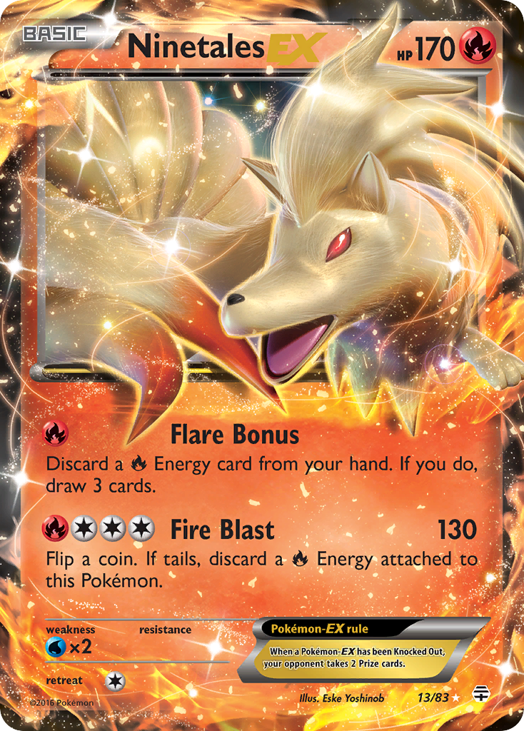 Ninetales EX (13/83) [XY: Generations] | Odin's Place