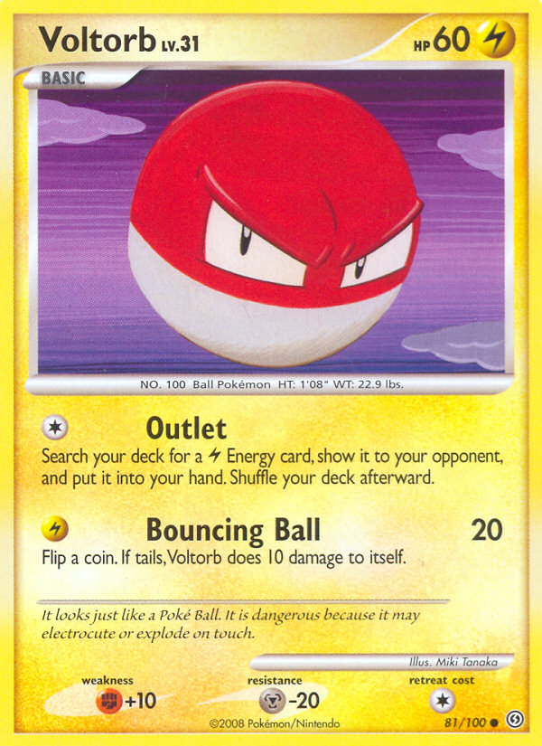 Voltorb (81/100) [Diamond & Pearl: Stormfront] | Odin's Place