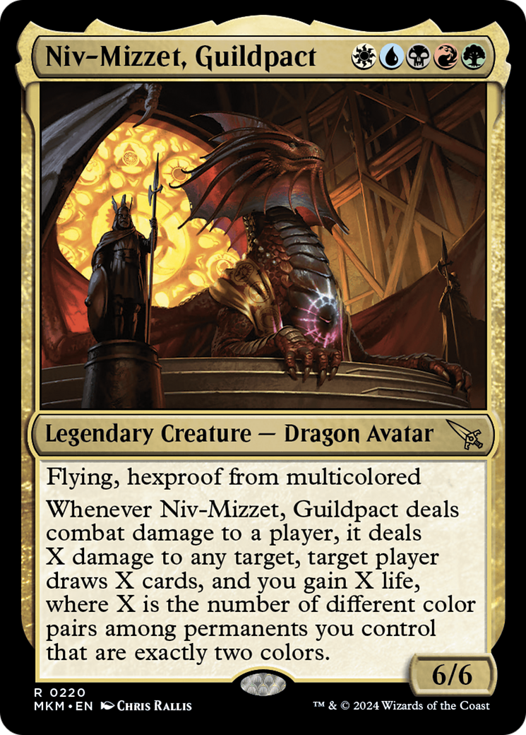 Niv-Mizzet, Guildpact [Murders at Karlov Manor] | Odin's Place