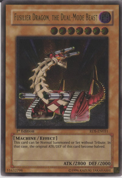 Fusilier Dragon, the Dual-Mode Beast [RDS-EN031] Ultimate Rare | Odin's Place