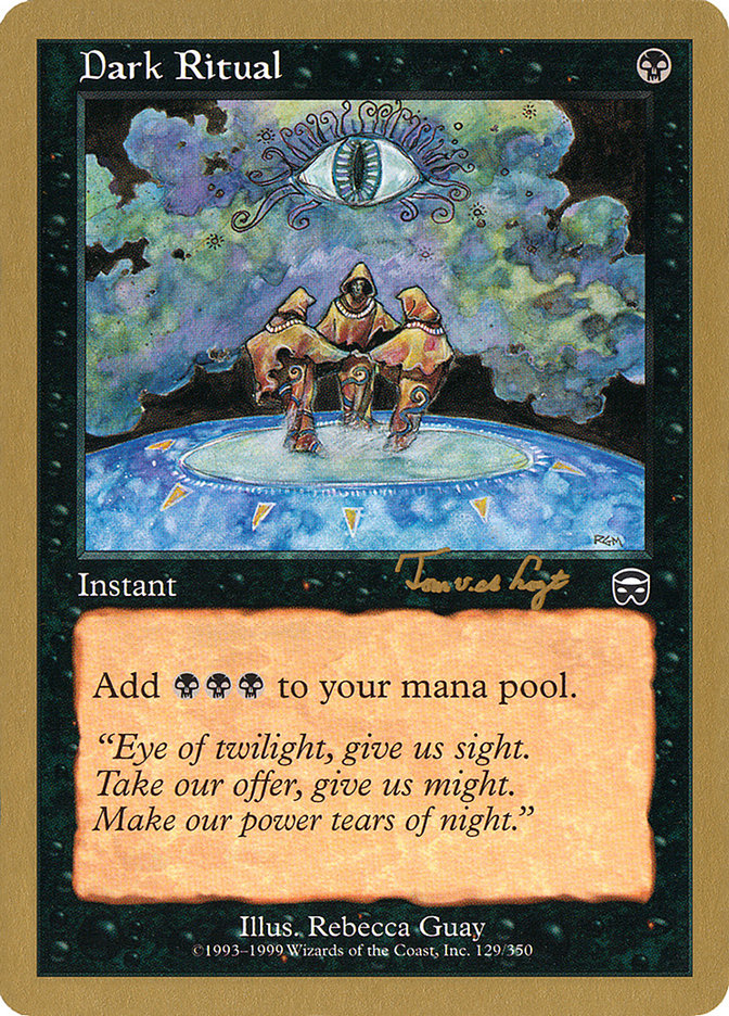 Dark Ritual (Tom van de Logt) [World Championship Decks 2001] | Odin's Place