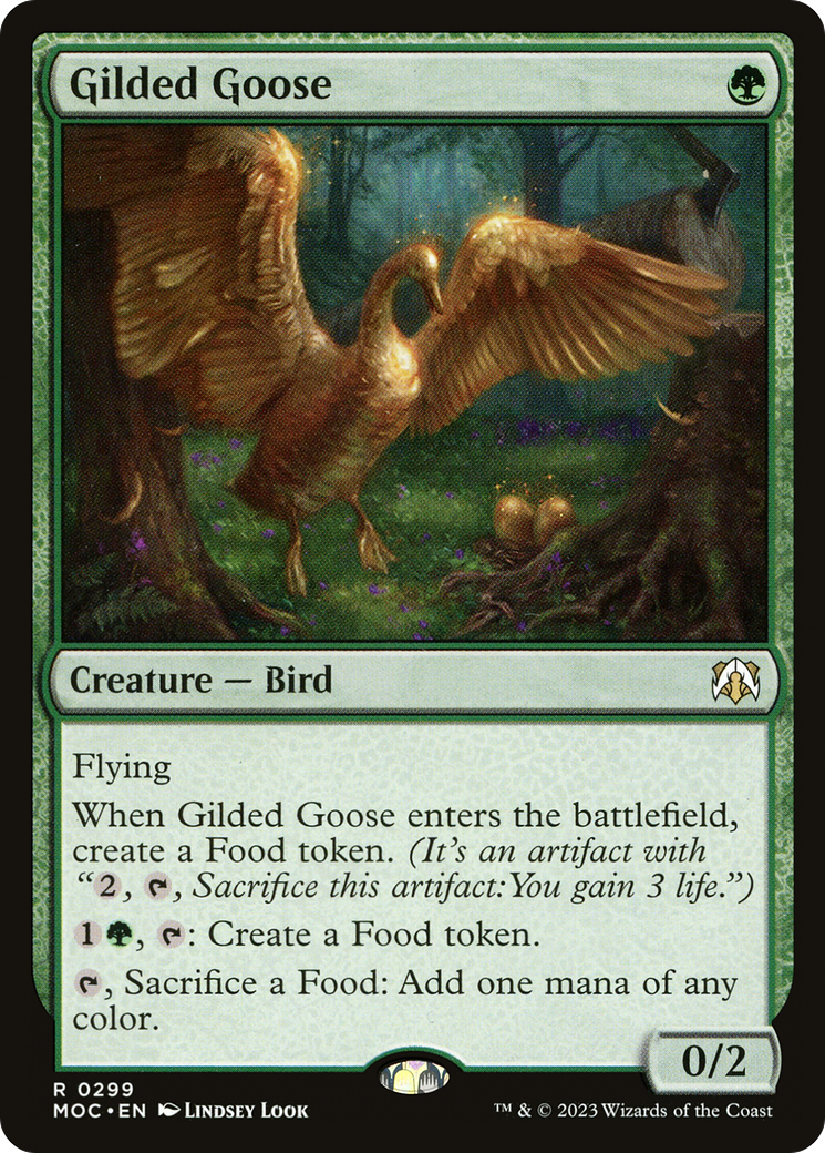 Gilded Goose [March of the Machine Commander] | Odin's Place