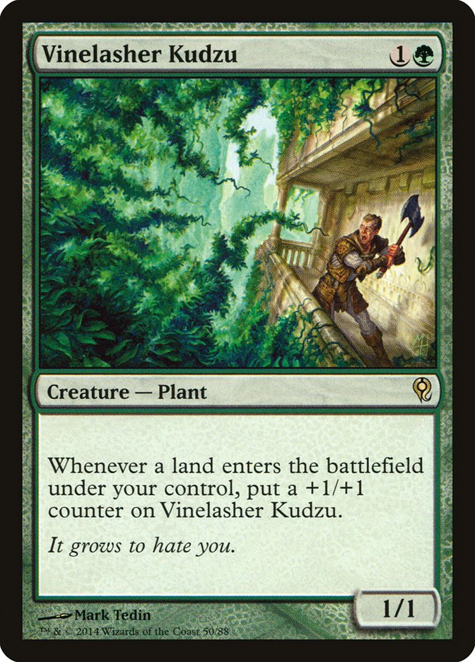 Vinelasher Kudzu (50) [Duel Decks: Jace vs. Vraska] | Odin's Place