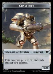The Monarch // Construct (0041) Double-Sided Token [Commander Masters Tokens] | Odin's Place