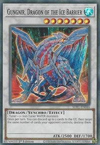 Gungnir, Dragon of the Ice Barrier [SDFC-EN044] Super Rare | Odin's Place