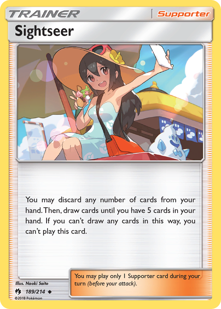 Sightseer (189/214) [Sun & Moon: Lost Thunder] | Odin's Place