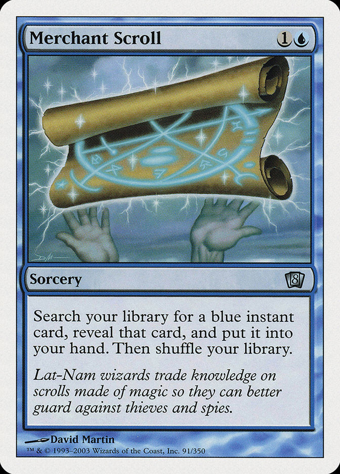 Merchant Scroll (91) [Eighth Edition] | Odin's Place