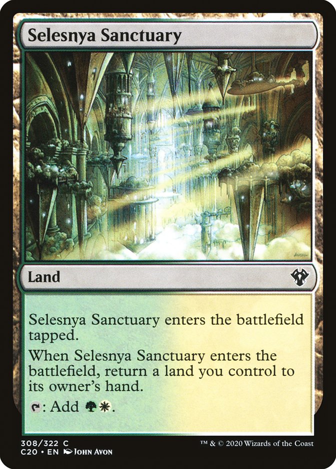 Selesnya Sanctuary [Commander 2020] | Odin's Place