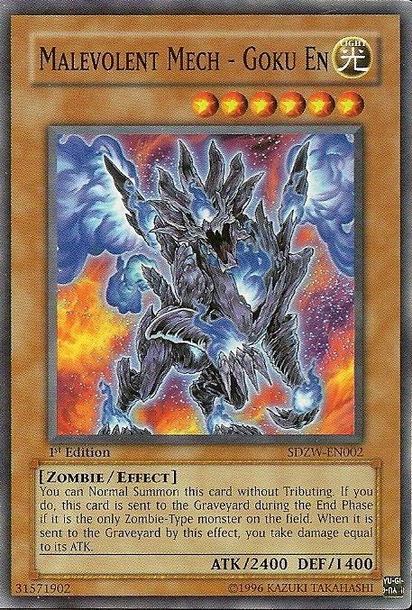 Malevolent Mech - Goku En [SDZW-EN002] Common | Odin's Place