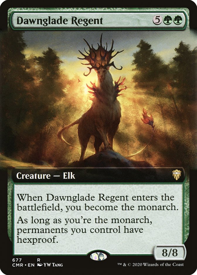 Dawnglade Regent (Extended Art) [Commander Legends] | Odin's Place