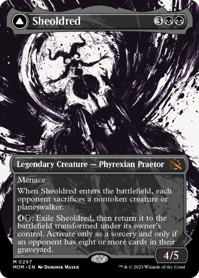 Sheoldred // The True Scriptures (Showcase Planar Booster Fun) [March of the Machine] | Odin's Place