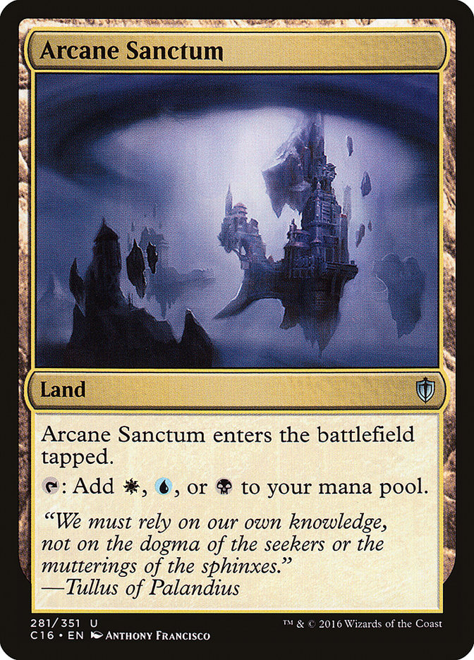Arcane Sanctum (281) [Commander 2016] | Odin's Place