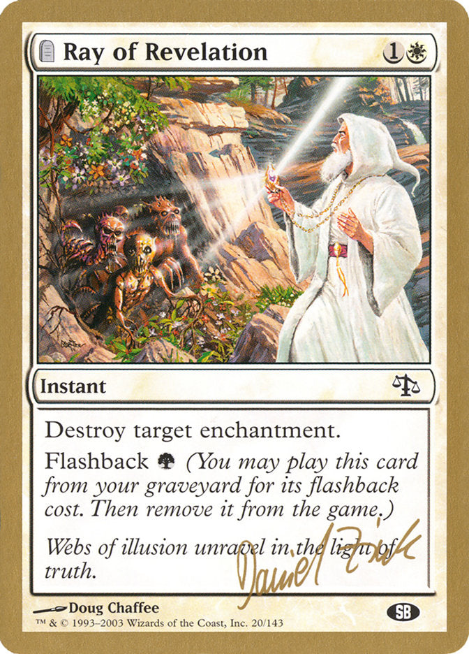 Ray of Revelation (Daniel Zink) (SB) [World Championship Decks 2003] | Odin's Place