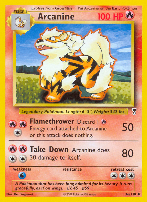 Arcanine (36/110) [Legendary Collection] | Odin's Place