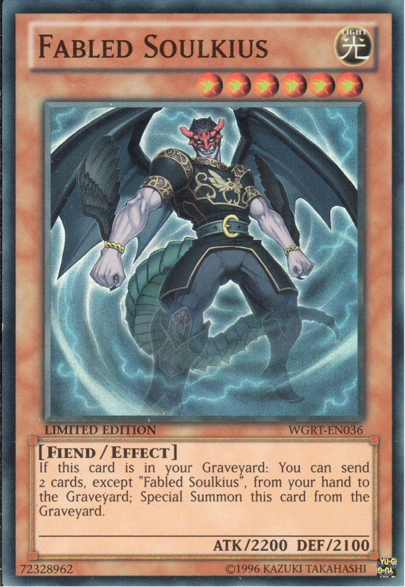 Fabled Soulkius [WGRT-EN036] Super Rare | Odin's Place