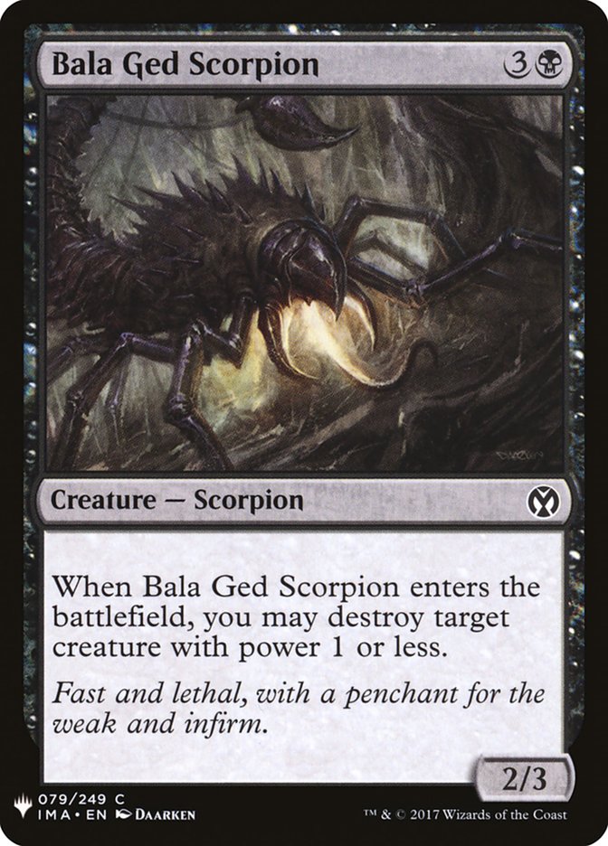 Bala Ged Scorpion [Mystery Booster] | Odin's Place