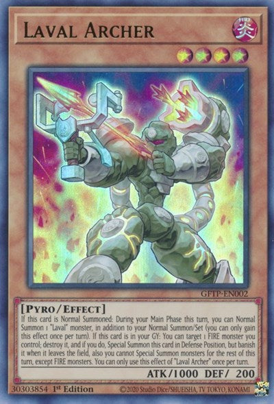 Laval Archer [GFTP-EN002] Ultra Rare | Odin's Place