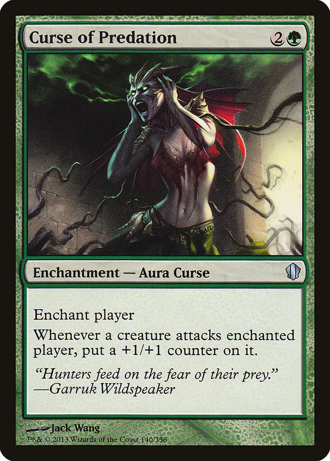 Curse of Predation (140) [Commander 2013] | Odin's Place