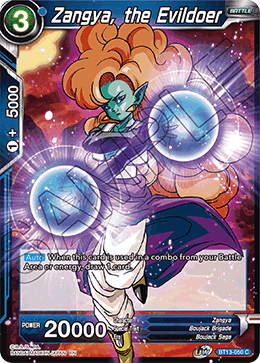 Zangya, the Evildoer (Common) (BT13-050) [Supreme Rivalry] | Odin's Place