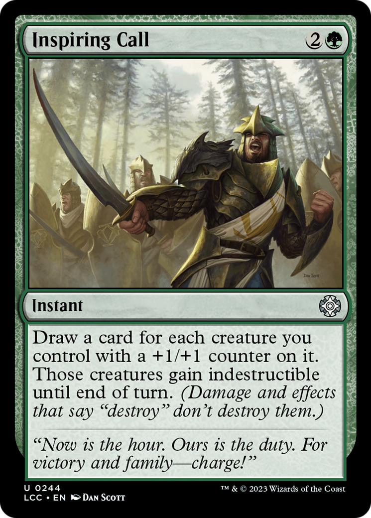 Inspiring Call [The Lost Caverns of Ixalan Commander] | Odin's Place