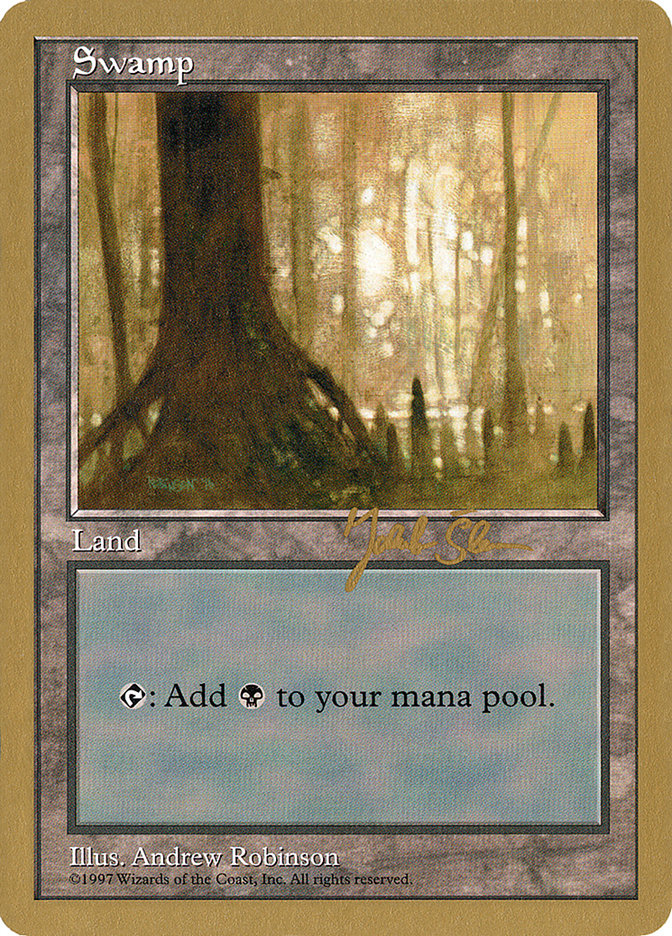 Swamp (js441) (Jakub Slemr) [World Championship Decks 1997] | Odin's Place
