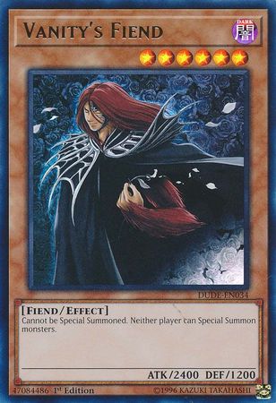 Vanity's Fiend [DUDE-EN034] Ultra Rare | Odin's Place